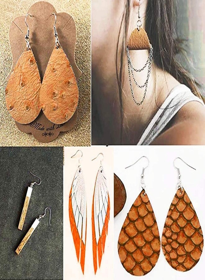 Excellentcrafts Metal Earring Hooks (Fish Hooks) for Jewellery Making Pack of 100 Pcs (Gold) - Image 4