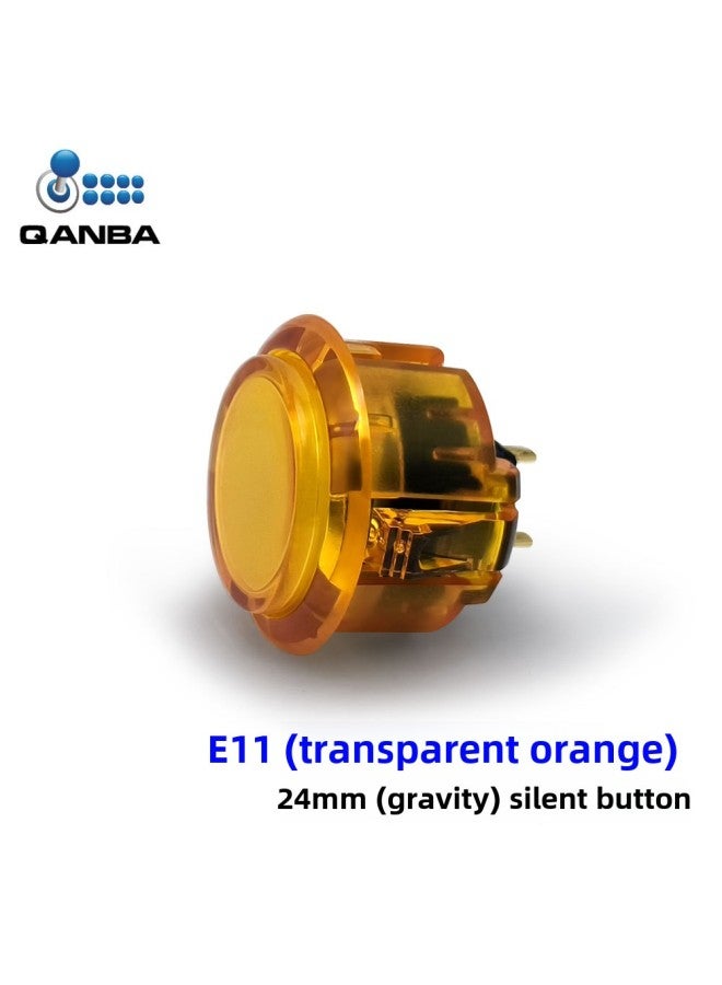 Qanba Gravity Ks Rapid Silent Street Fighter Arcade Button 30/24mm Mechanical Axis Quick Fire Digital Computer Game Joystick-Product Color:E11  24mm  - Image 1