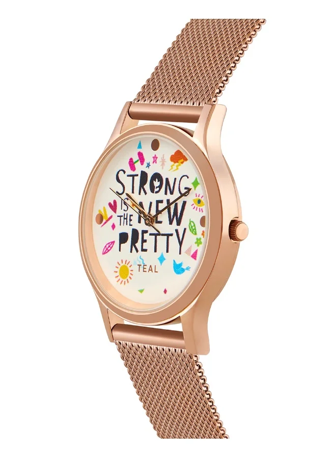 Chumbak Strong is the new pretty Watch, Metal Mesh Strap