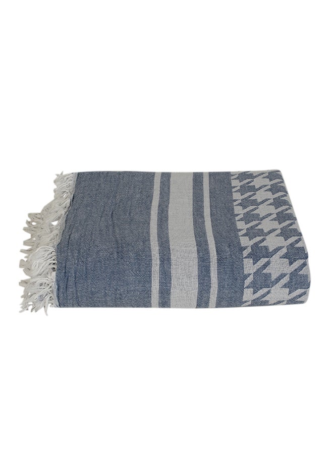 Luna Peshtamal Bed Cover Cotton Blue 200x230cm