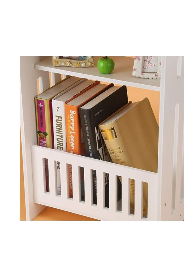 Generic FFD Bed Side Table Square End Table Sofa Bed Side Table Simple End Table Nightstand Coffee Table Cabinet Book Shelf Rack Sofa Storage Organizer Storage Stand Cabinet  - Image 4
