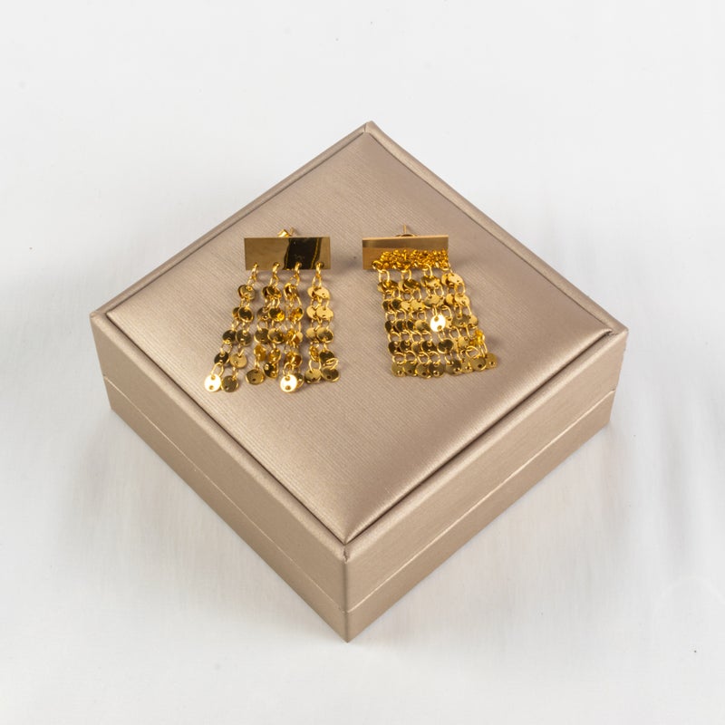 Golden Stainless Steel Earring