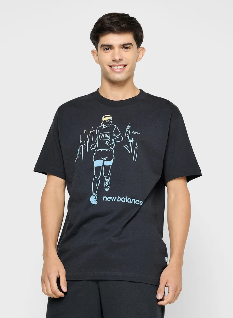 نيو بالانس Before And After T-Shirt
