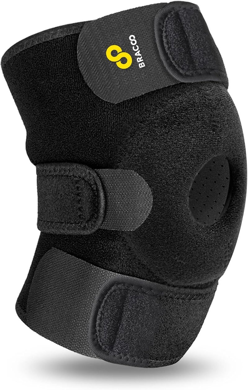 Bracoo Adjustable Compression Knee Support Brace for Men and Women - Patellar Pad for Arthritis Pain and Injury Recovery - Image 2