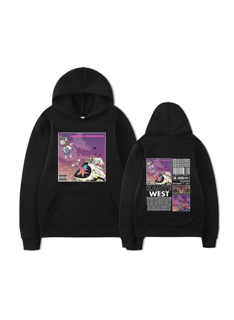 Kanye West Hoodie Men Women Couples Sweatshirts Pullover Shirt Hooded Sweater  - Image 1