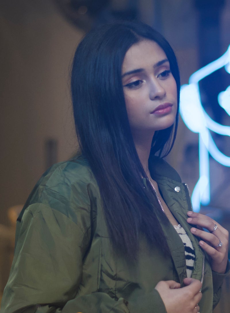 P FOR PRETTY Army Green Short Length Plain Jacket - Image 4