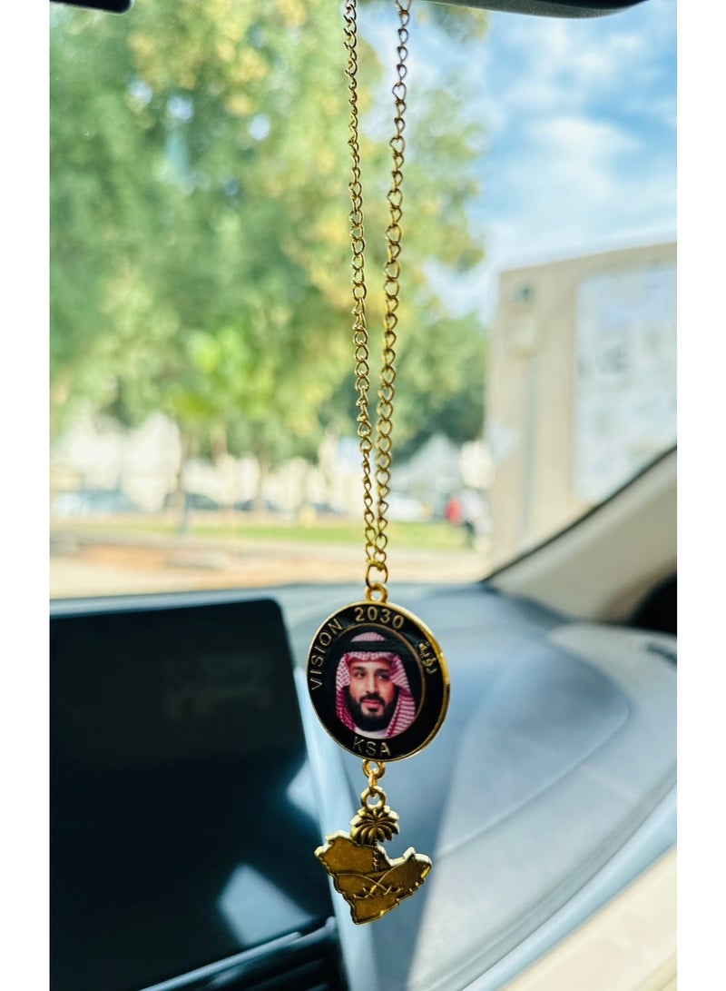 Elegant car hanging ornament crafted – a stylish decorative accessory for the car rearview mirror. - Image 2