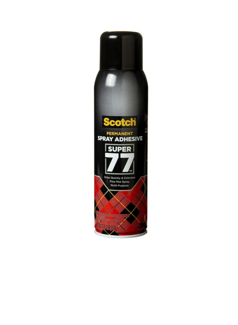 3M Super 77 Multi-Purpose Spray Adhesive - 385g  - Image 3