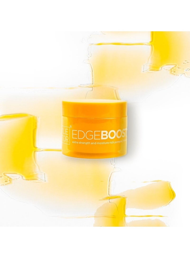Edge Booster Edge Booster Style Factor Extra Strength Pomade for Thick Coarse Hair TRAVEL SIZE 0.85 Oz (Citrine)  - Image 2