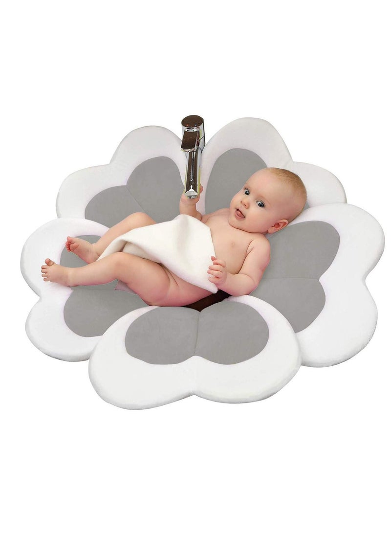 واي آند دي مقعد استحمام مريح للأطفال على شكل زهرة لوتس متفتحة - Image 3