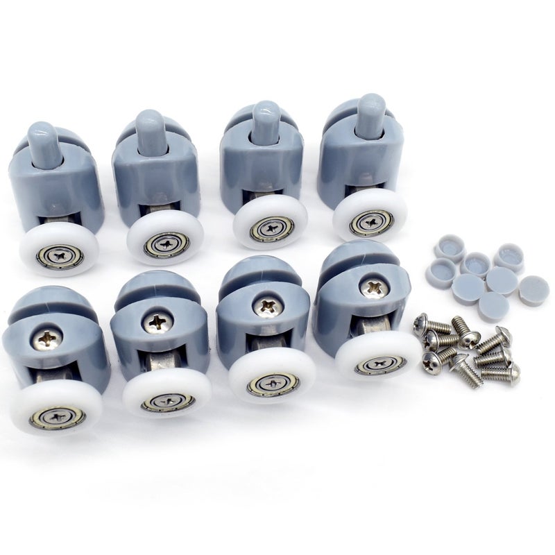 YUANQIAN YUANQIAN 8 Shower Door Rollers Wheels Runners Pulley Roller  YQ2001CD25MM 