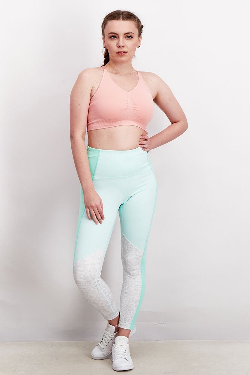 Tchibo Women Sportswear Fit Training Thigh, Light Green - Image 2