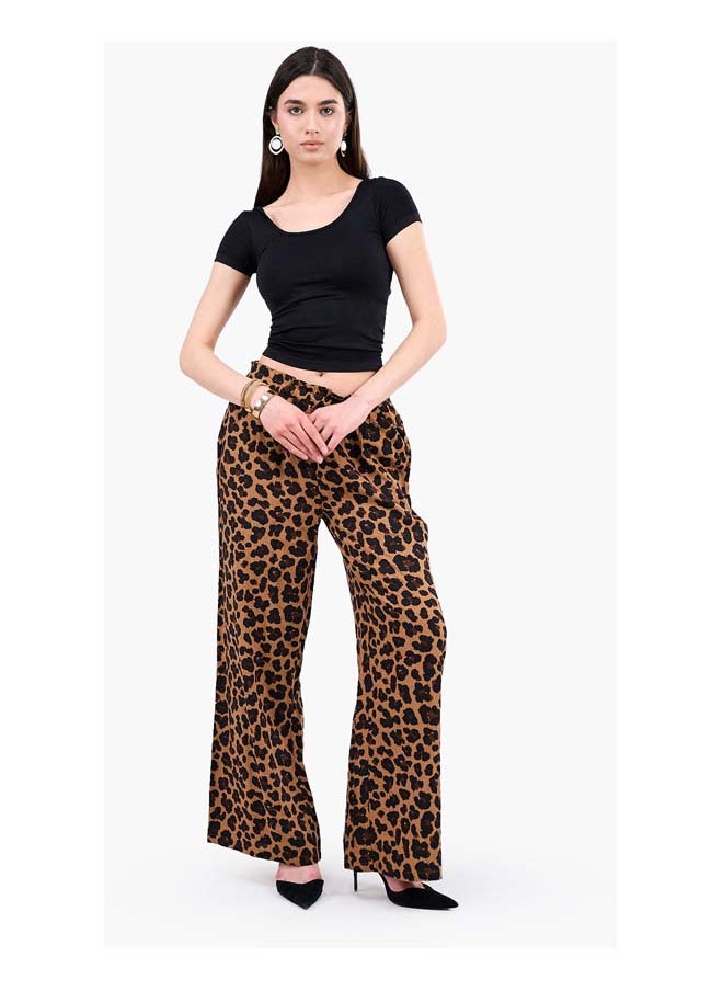 Clue - Round Neck Cropped Top - Image 1
