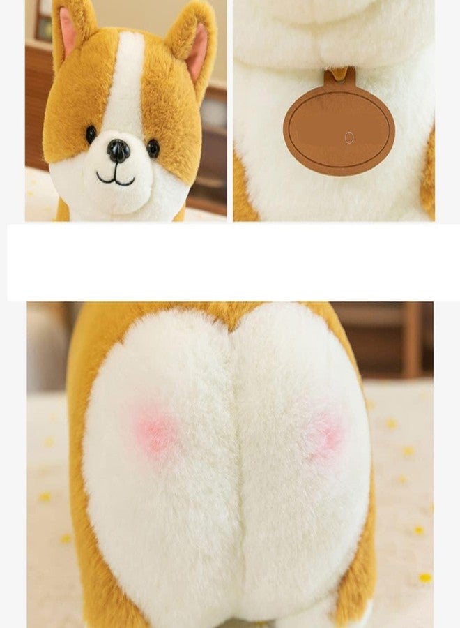 Tickles Cute Corgi Dog Soft Stuffed Plush Animal Toy for Kids Boys & Girls Birthday Gifts (Size: 35 cm Color: Brown & White) - Image 4