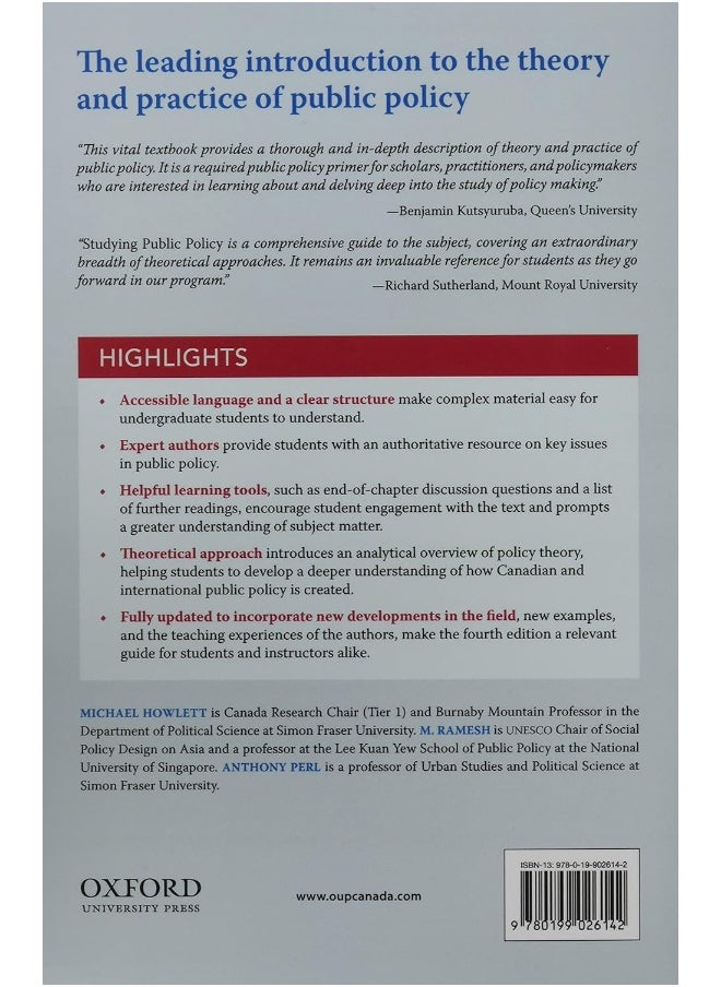 Studying Public Policy: Principles and Processes  - Image 2