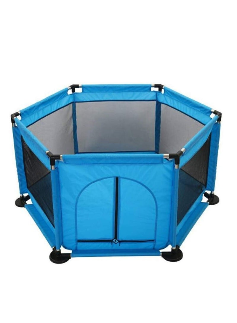 Kiko Baby Fence playpen Children's Infant Hexagonal Ball Pool, Playard Ocean Ball Pool for Kids, Infant Safe Crawling, (Balls not Included) - Image 1