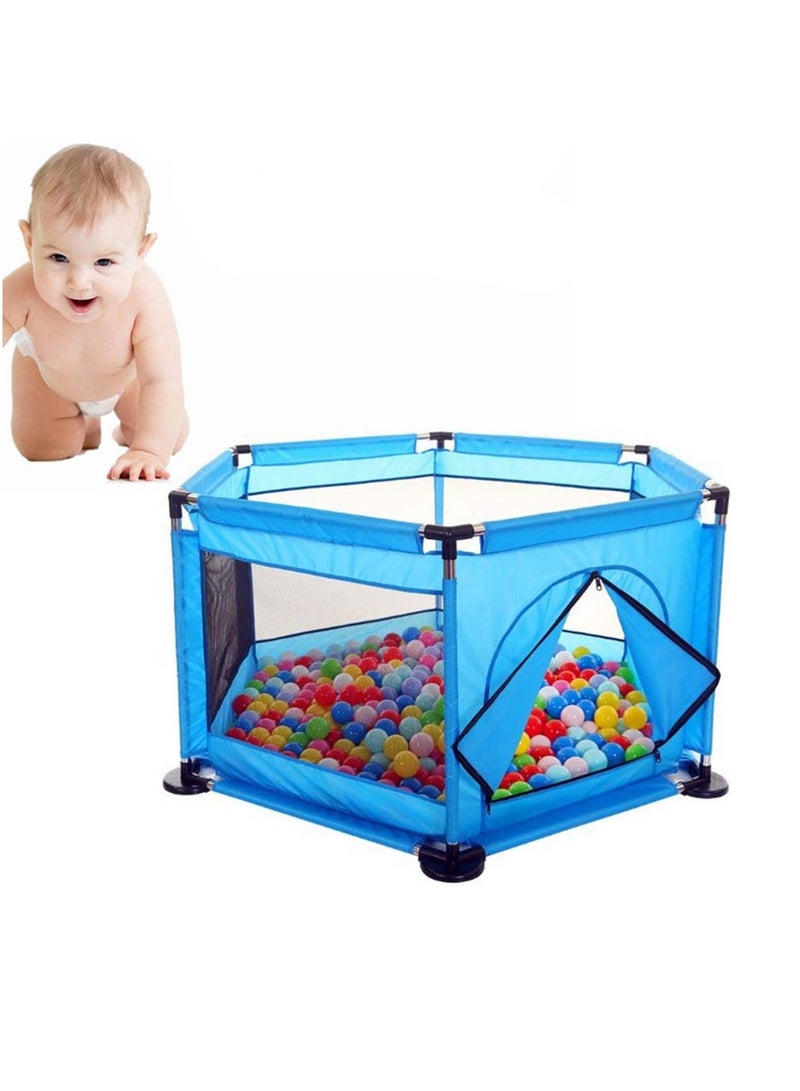Kiko Baby Fence playpen Children's Infant Hexagonal Ball Pool, Playard Ocean Ball Pool for Kids, Infant Safe Crawling, (Balls not Included) - Image 3