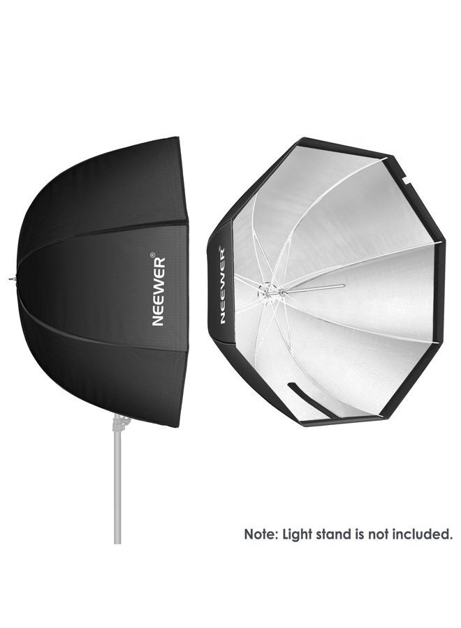 Neewer 47''/ 120cm Octagonal Softbox Umbrella with Carrying Bag for Portrait or Product Photography, Suitable for Canon Nikon Sony Speedlite, Studio Flash (Black) - Image 5