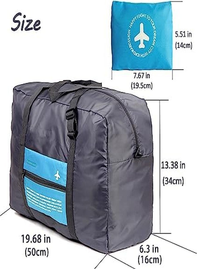 Flywind Waterproof Folding Travel Bags Trolley Zipper Pouch Lightweight Clothes Organizer Storage for Luggage Business Outdoors Camping Travelling - Image 3
