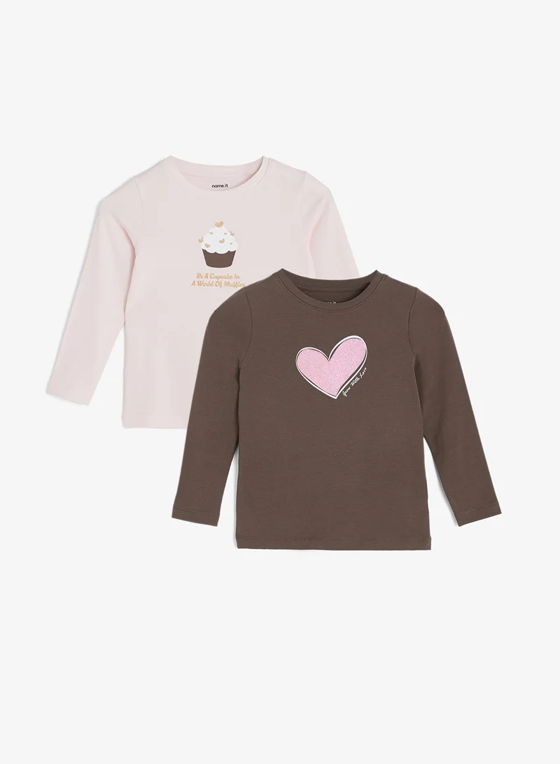 NAME IT Kids 2-Pack Long Sleeve Tops