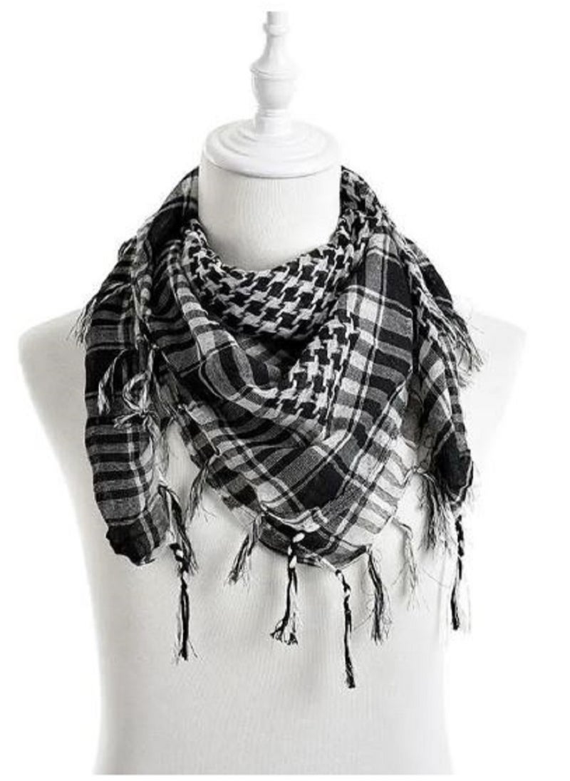 Generic - Military Desert Tactical Scarf Black and white - Image 1