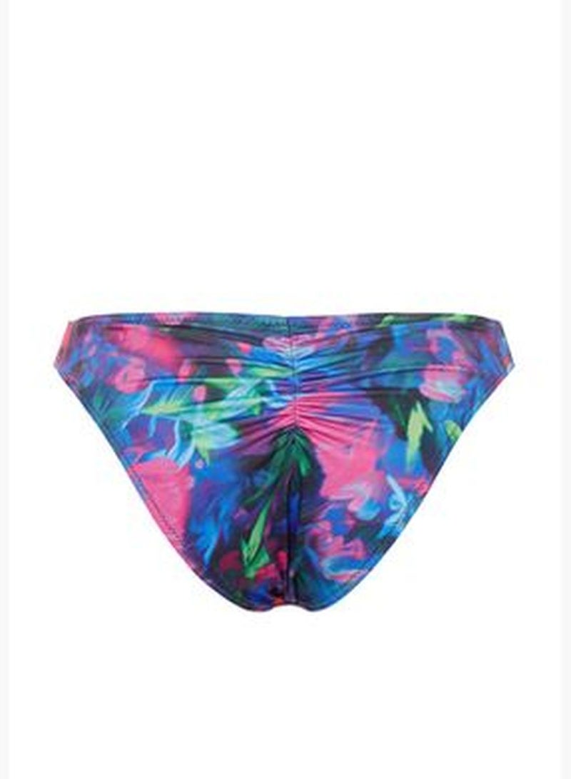 trendyol Floral Pattern V-Cut Bikini Bottoms TBESS23BA00116 - Image 3