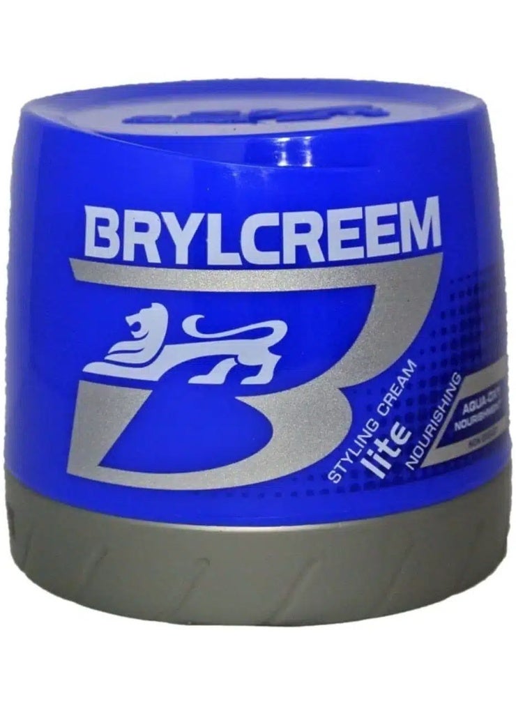 Brylcreem Aqua-Oxy Lite Hair Styling Cream 250ml - Image 1