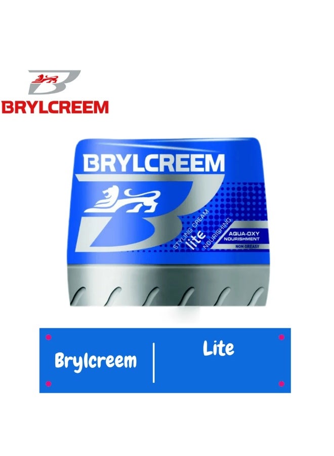 Brylcreem Aqua-Oxy Lite Hair Styling Cream 250ml - Image 2