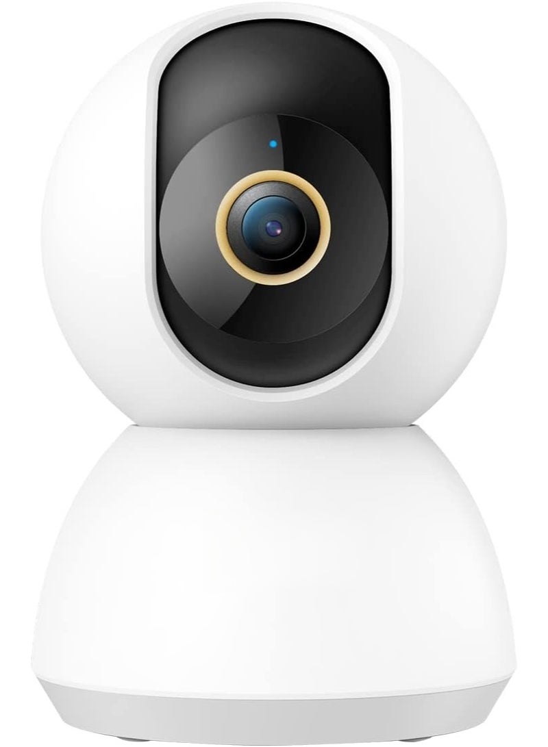 Philips Dual-Lens 360° Smart Security Camera, 1080P WiFi Indoor/Outdoor Surveillance, Motion Detection, Privacy Mode, Smart Tracking, Two-Way Audio, Night Vision, Independent Rotating Lenses, Supports Up to 128GB SD Card, Remote Alerts for Home/Baby/Elderly Monitoring.AI Image Enhancement – 1080P Video Enhanced to 2K-Like Detail