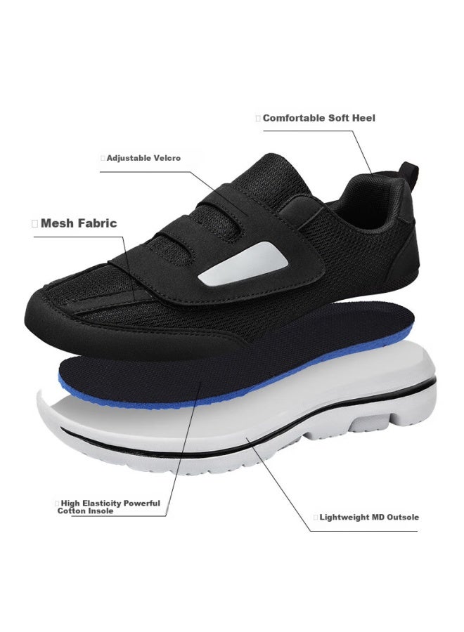 Footoppo Velcro Wide-fit Shoes For Men With Bunions, Loose Breathable Pressure-relieving Specialized Elderly Shoes, Non-slip Plus-size Senior Footwear - Image 2