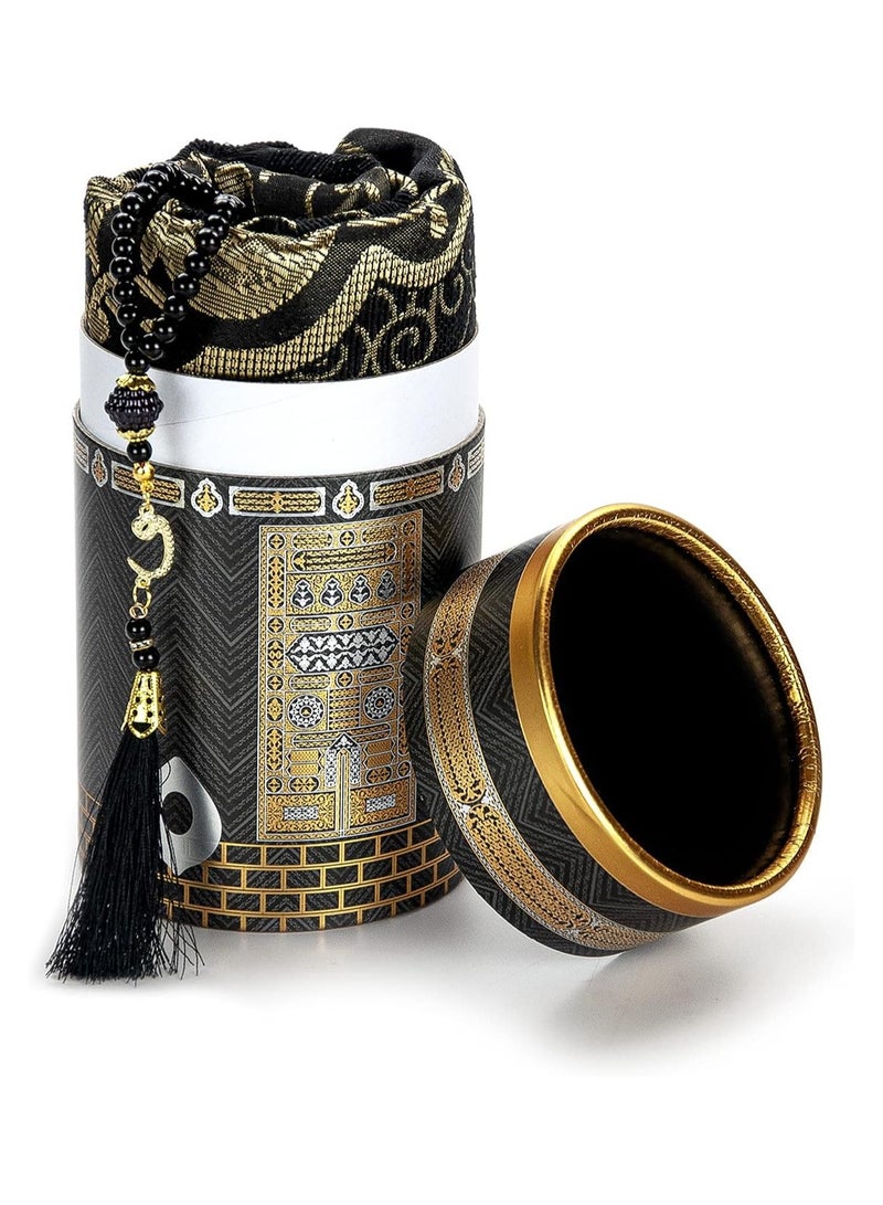 DubaiGallery سجادة صلاة إسلامية سجادة صلاة مسلمة مع سجادة قبلة سجادة سفر محمولة سجادة عبادة مقاومة للماء مجموعة هدايا مسبحة صندوق مخصص سجادة خارجية سجادات - Image 1