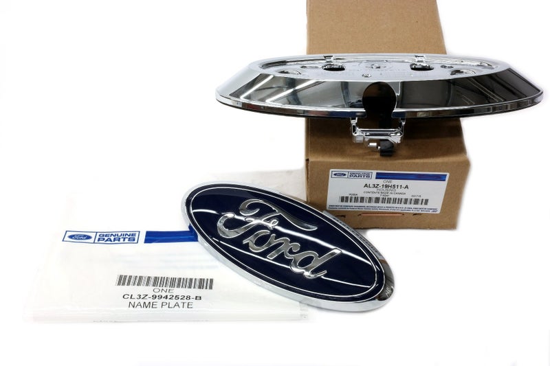 Ford 2009-2014 فورد F-150 غطاء صندوق الكاميرا الخلفية والإطار والشعار مُحدث OEM - Image 2