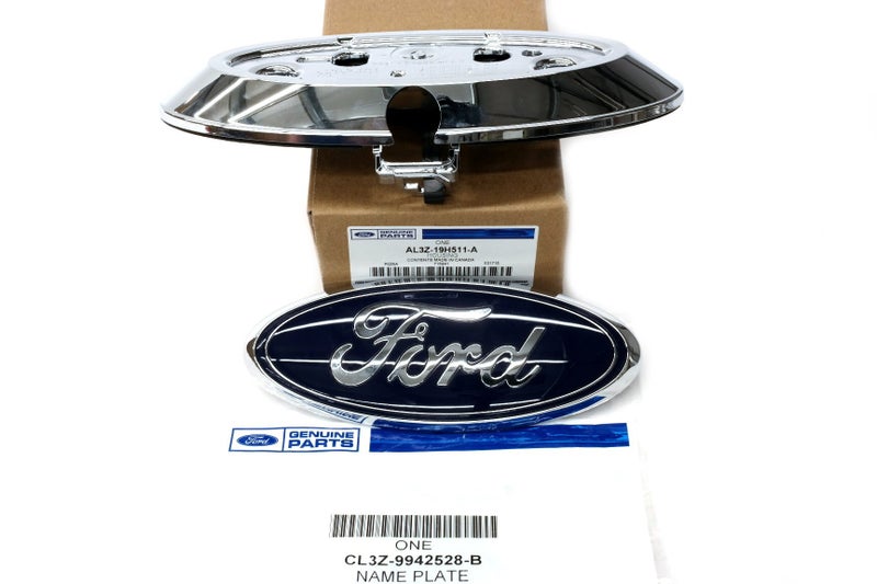 Ford 2009-2014 فورد F-150 غطاء صندوق الكاميرا الخلفية والإطار والشعار مُحدث OEM - Image 3
