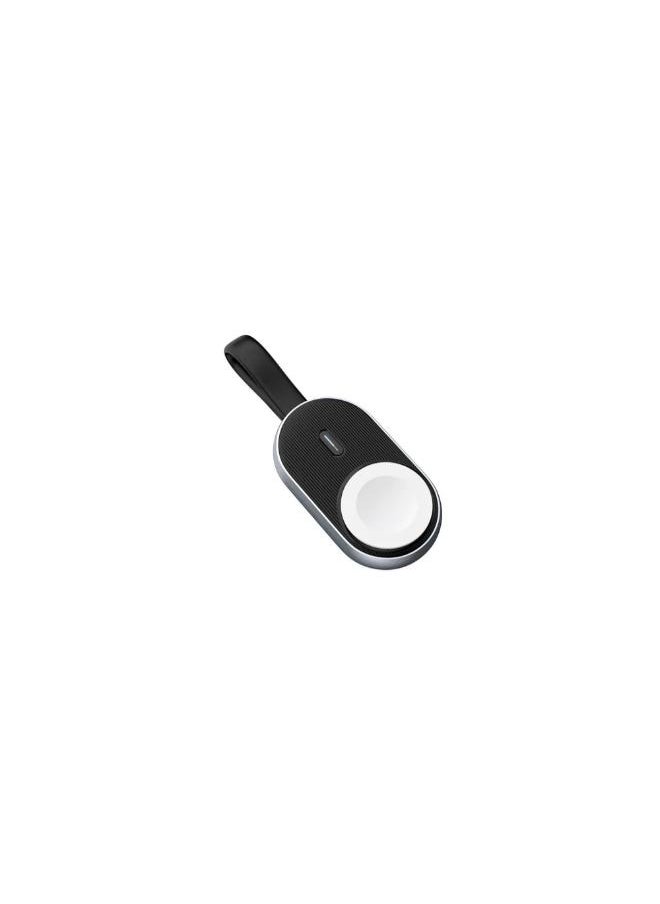MAXCO - Maxco MW06 2-in-1 Smart self-Charging Magnetic Watch Charger 1200mAh – Blcak - Image 1