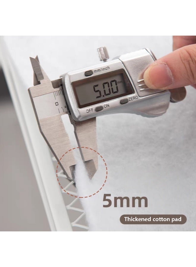 Ironing Board Cover and Pad, Standard Size 110x40 Iron Board Replacement Cover, 4 Layers Extra Thick Iron Board Cover Resist Scorching and Staining with Elastic Edge - Image 5