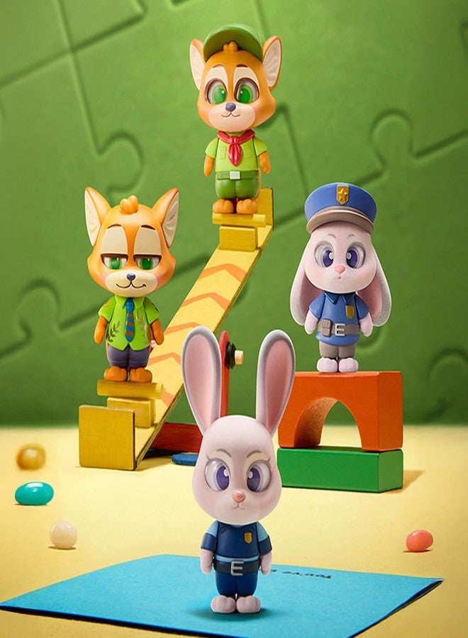 MINISO Disney Zootopia Daily Time Dressing Up Series Figure Blind Box, Mystery Animal Figurines, Surprise Box Figure Model Zootopia Blind Box Toy, Disney Figures for Home Decor Birthday Gifts (Random) - Image 3