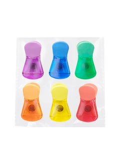 Magnetic Kitchen Sealing Clips for Food Preservation 6 bags [random color]]