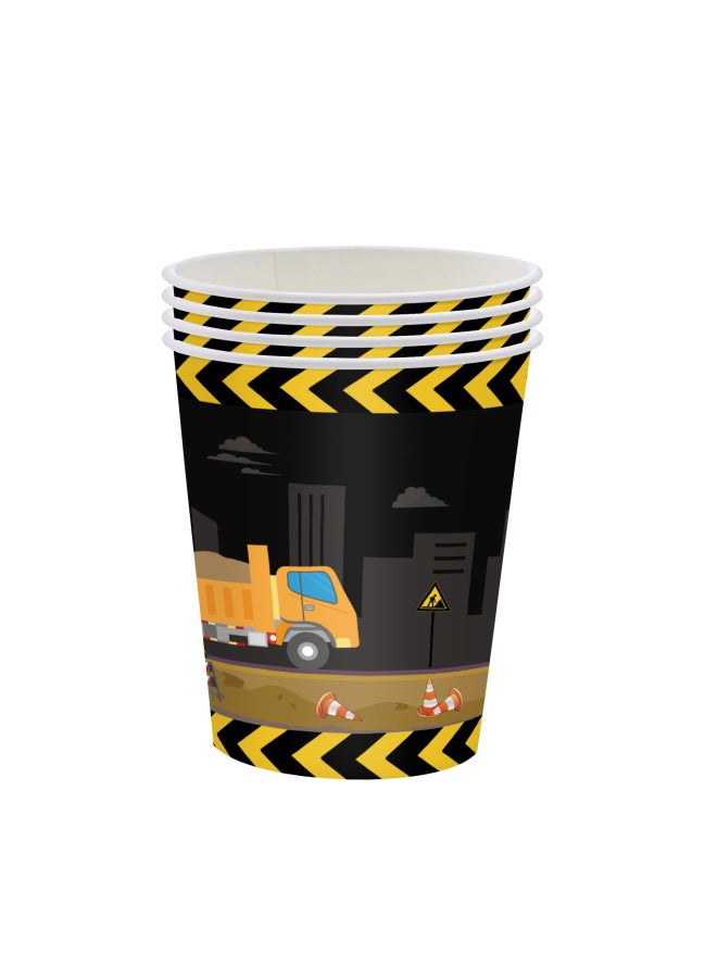 Spot New Construction Truck Party Decoration Truck Theme Party Layout Children's Birthday Party Tableware - Image 1