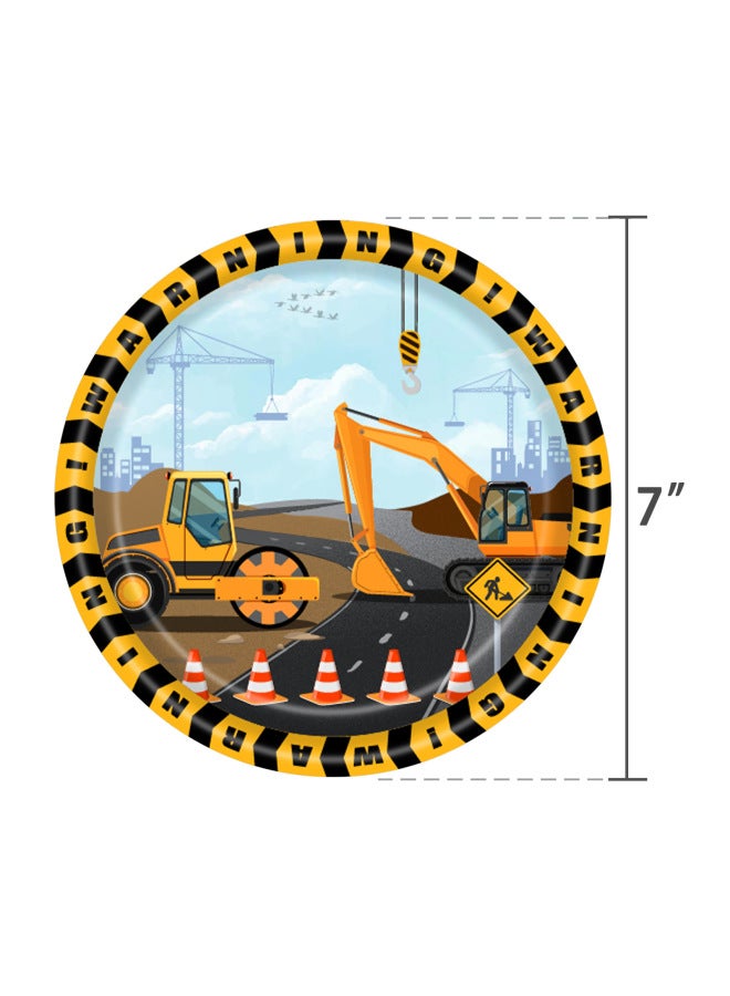 Spot New Construction Truck Party Decoration Truck Theme Party Layout Children's Birthday Party Tableware - Image 2