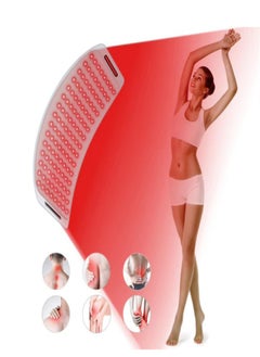 Generic Red light belt, LED red light therapy, belt infrared light therapy massage pain relief hot compress pad, three core 120 lamp positions  - Image 1