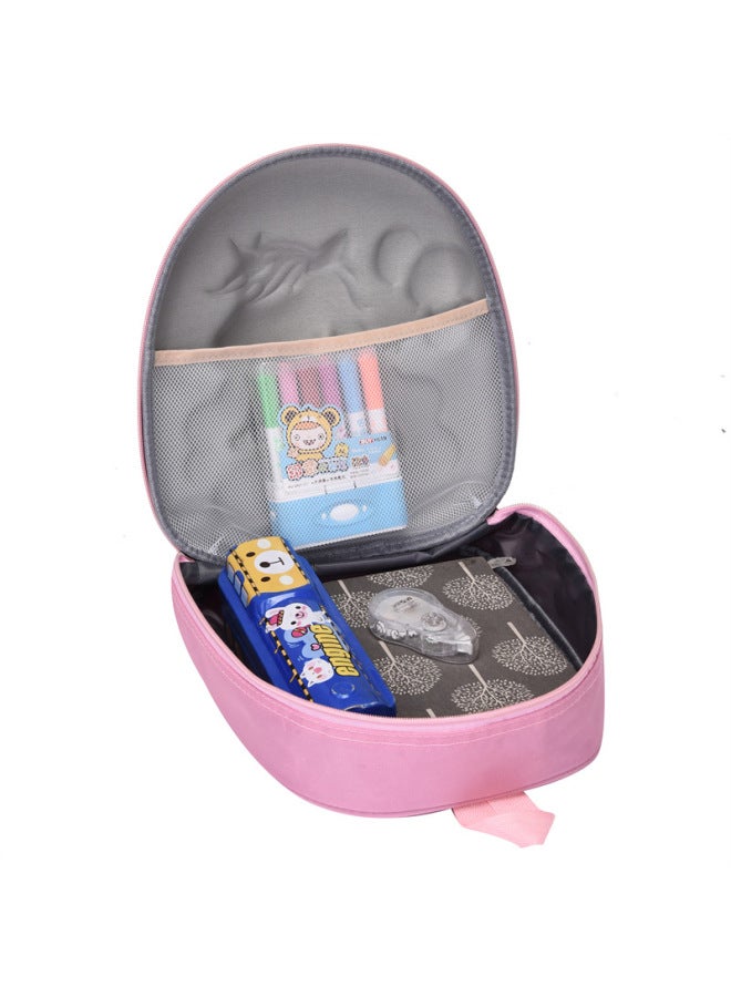 3D Eggshell Kindergarten Schoolbag Large Class Small Class Backpack Cute Cartoon Early Education Backpack Toddler Wholesale-Color:W - Image 5