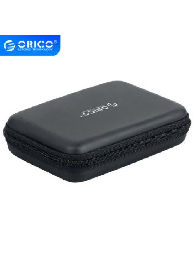 Mobile Hard Disk Storage Bag Mobile Hard Disk Protection Cover Hard Disk Packaging Box Hard Disk Storage Box Hard Disk Protection Box-Color:ORICO-PHB-25-BK-EP  - Image 1