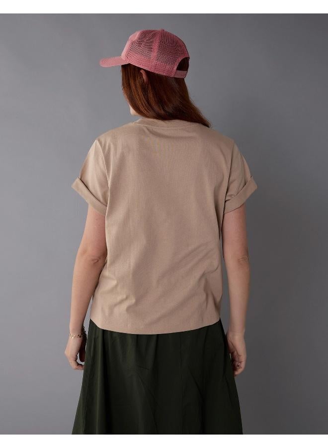 American Eagle AE Everyday Luxe Relaxed T-Shirt - Image 4