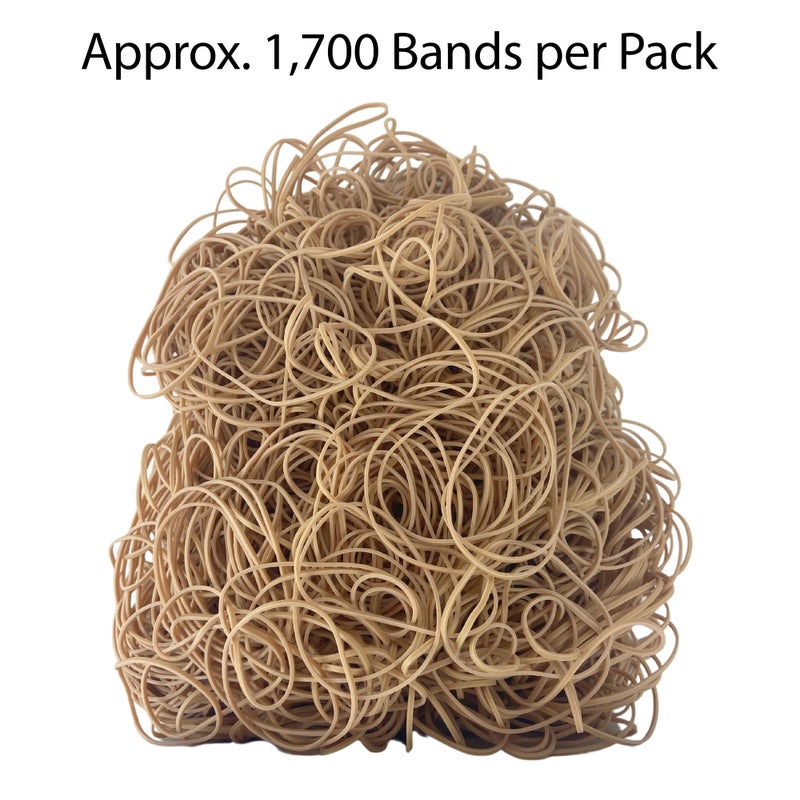 Office Depot أربطة مطاطية من أوفيس ديبوت، #19، 3 1/2 بوصة × 1/16 بوصة، كيس 1 رطل، 2419408 - Image 3