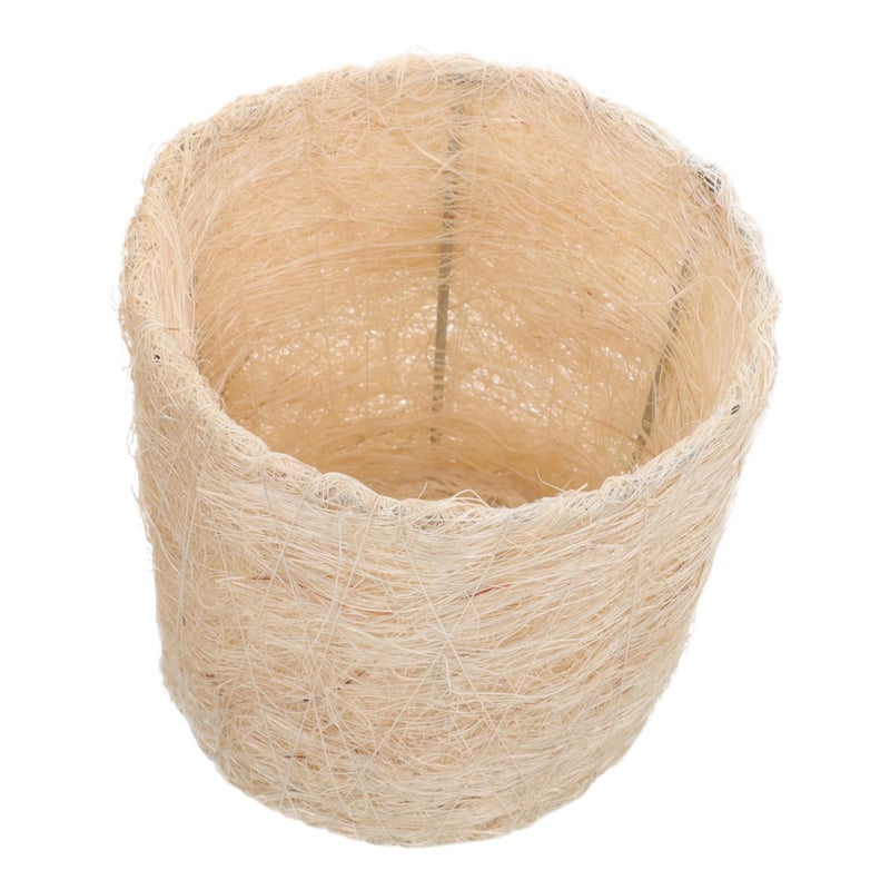 سلة نباتات كبيرة منسوجة خشنة لتزيين المنزل وتخزين النباتات الداخلية وأعمال DIY - Image 2
