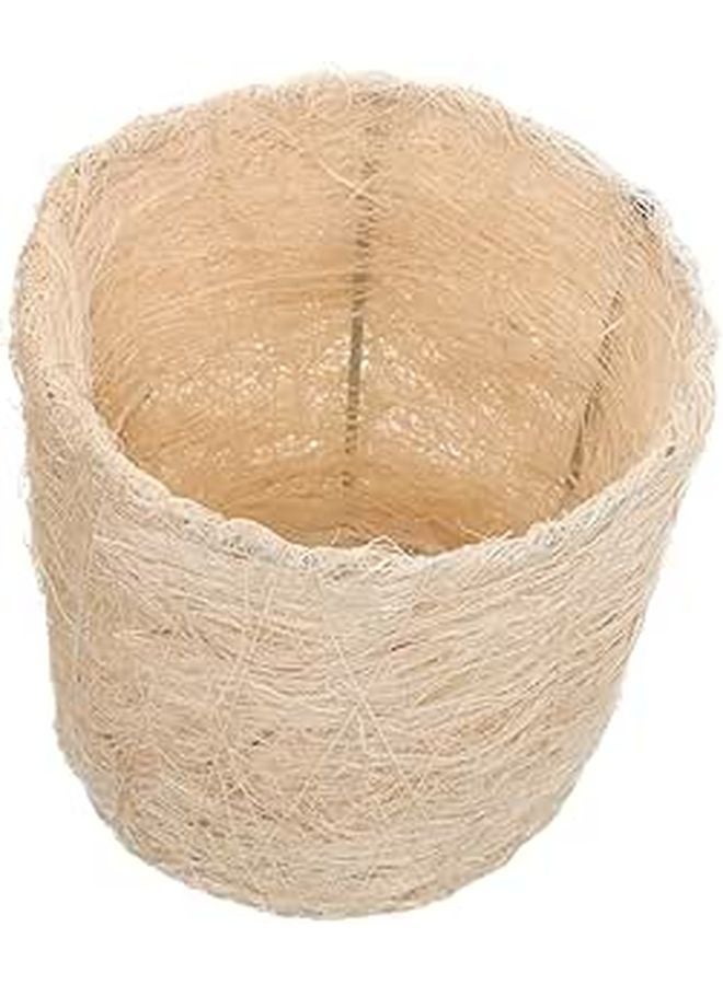 سلة نباتات كبيرة منسوجة خشنة لتزيين المنزل وتخزين النباتات الداخلية وأعمال DIY - Image 1