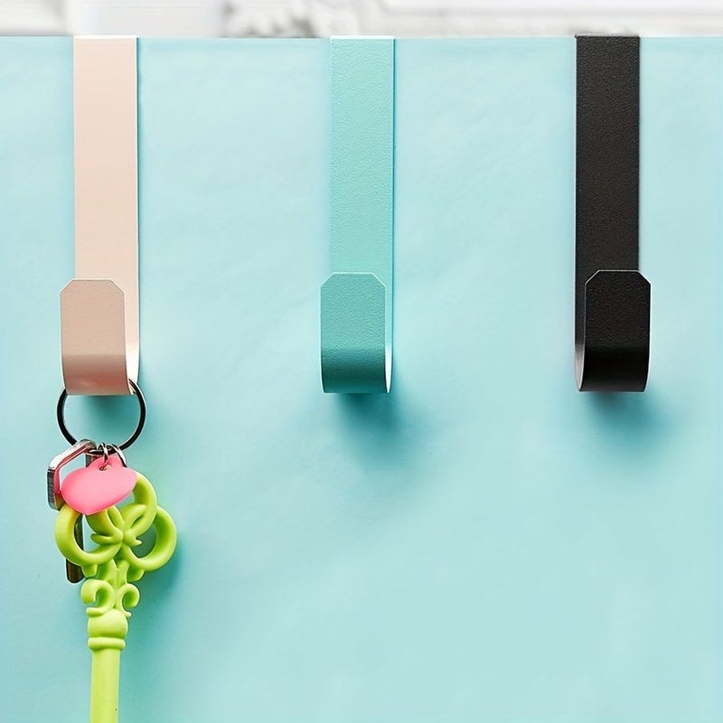 Coral Hanging Hook 1.65 Inch Inner Diameter No Nail Nordic Design For Office Cubicles Cabinet Door Bag Backpack Umbrella Lunch Box Home School Storage Organizer - Image 4