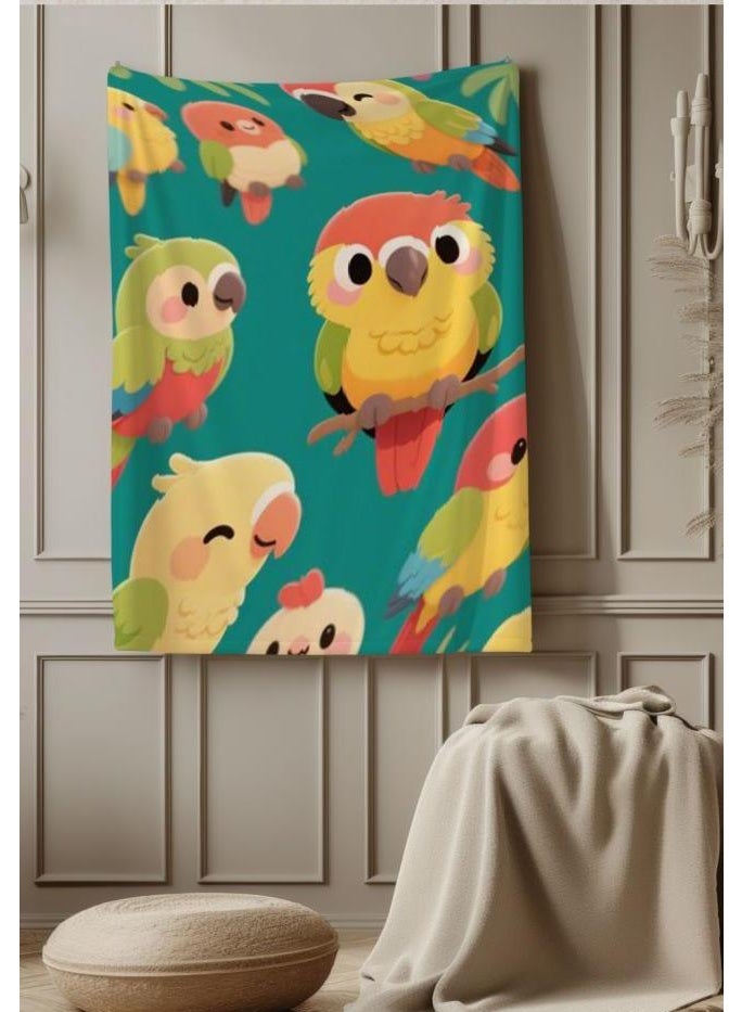 general Children's or student cartoon flannel thin blanket (warm and comfortable, suitable for sleep, games) 100cm*150cm - 1038 - Image 1