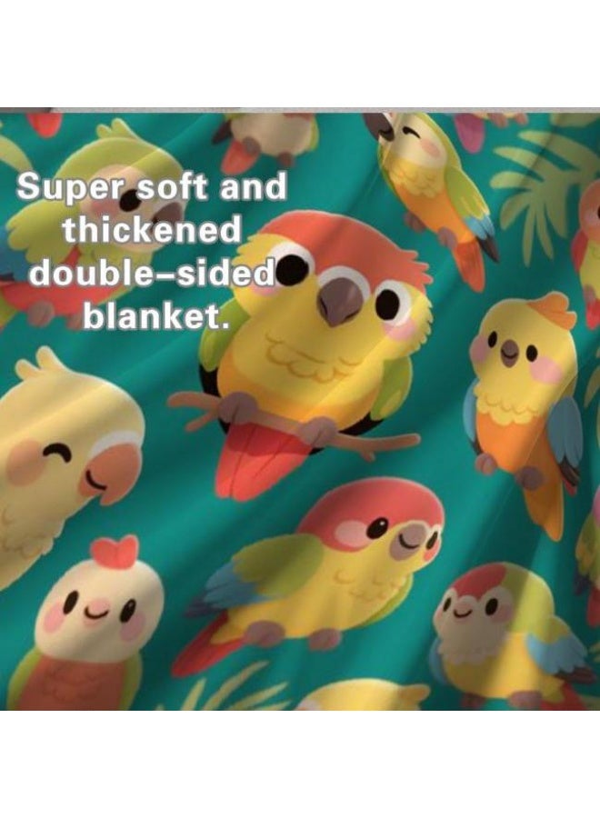 general Children's or student cartoon flannel thin blanket (warm and comfortable, suitable for sleep, games) 100cm*150cm - 1038 - Image 4