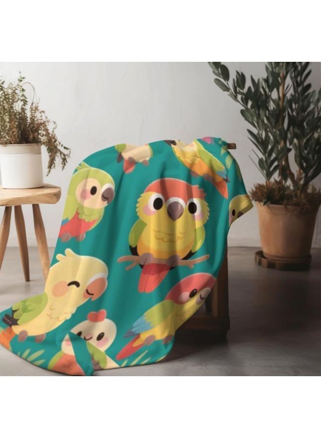 general Children's or student cartoon flannel thin blanket (warm and comfortable, suitable for sleep, games) 100cm*150cm - 1038 - Image 5